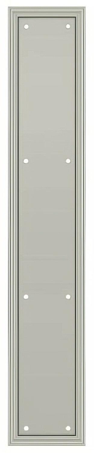 Deltana PP2281 3-1/2" x 20" HD Framed Push Plate.