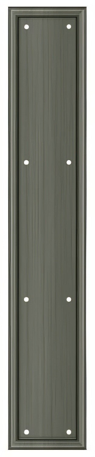 Deltana PP2281 3-1/2" x 20" HD Framed Push Plate