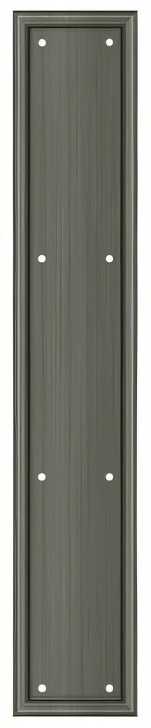 Deltana PP2281 3-1/2" x 20" HD Framed Push Plate