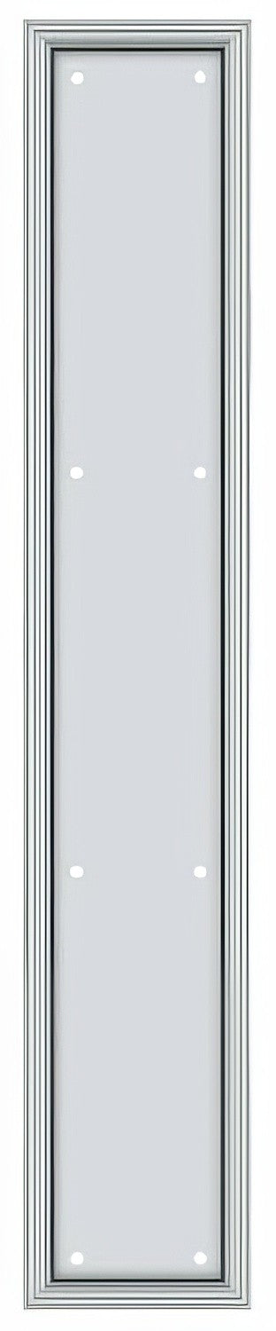 Deltana PP2281 3-1/2" x 20" HD Framed Push Plate