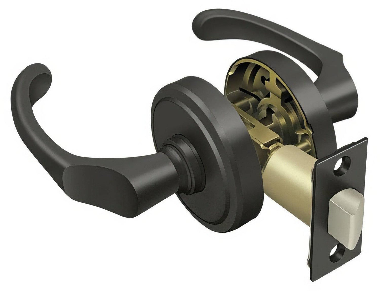Deltana PRCLR3U Chapelton Passage Door Lever