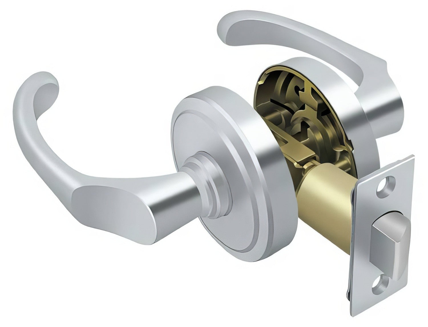Deltana PRCLR3U Chapelton Passage Door Lever