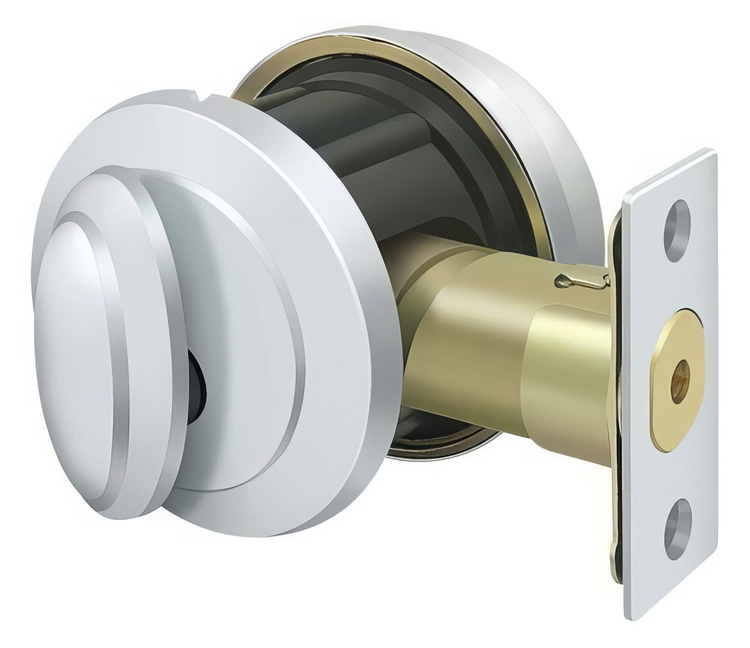 Deltana PRDRSU Port Royal Grade 2 Single Cylinder Deadbolt.