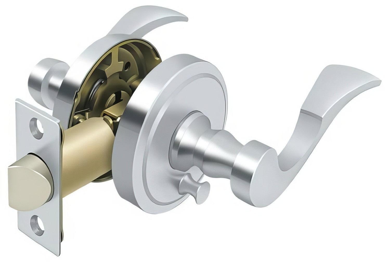 Deltana PRLLR2-LH Elite Lacovia Left Handed Privacy Door Lever