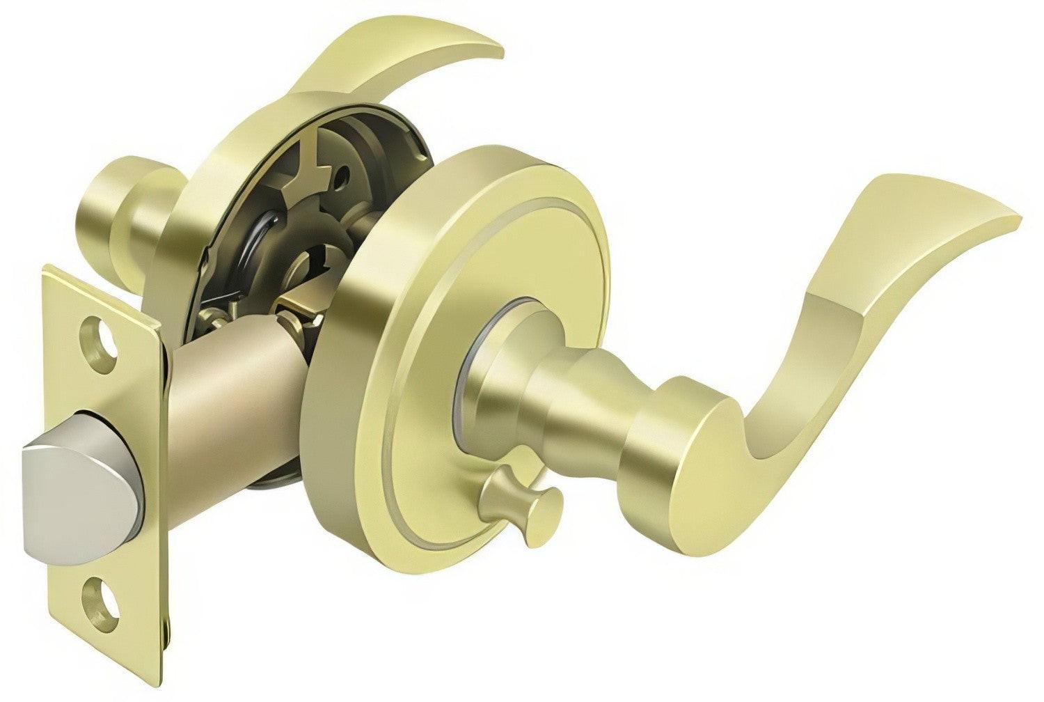 Deltana PRLLR2-LH Elite Lacovia Left Handed Privacy Door Lever