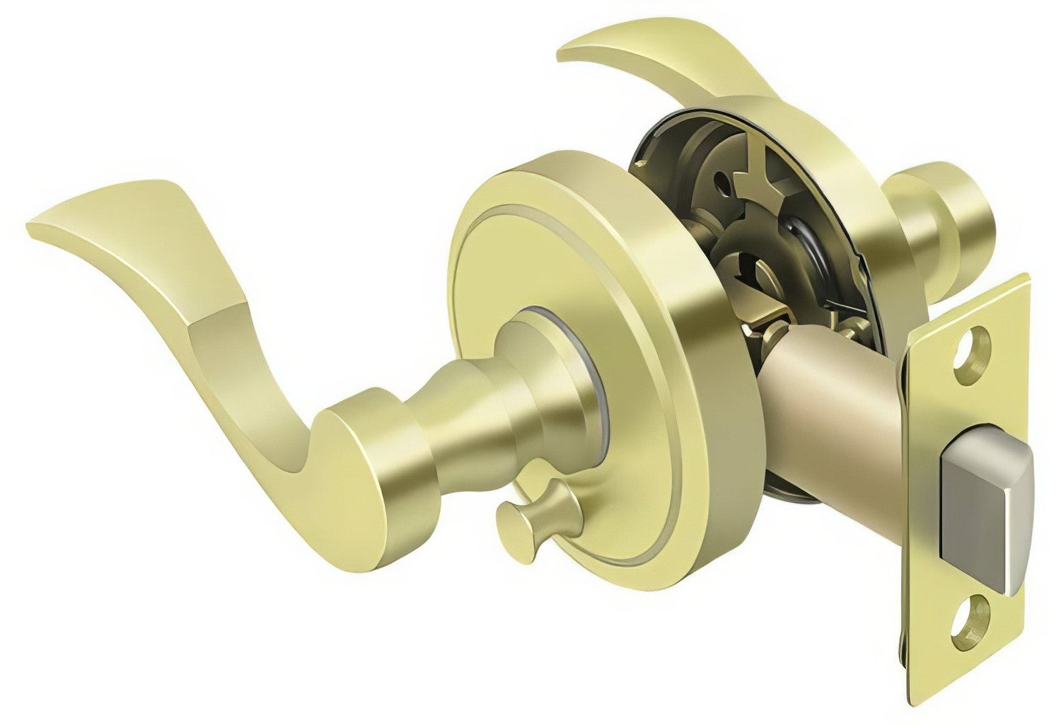 Deltana PRLLR2-RH Elite Lacovia Right Handed Privacy Door Lever