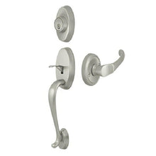 Deltana PRRHCHU Riversdale Single Cylinder Handleset with Chapelton Door Lever