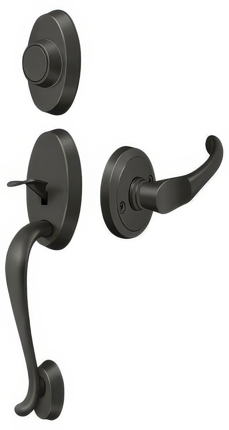Deltana PRRHDCHU Riversdale Dummy Handleset with Chapelton Door Lever.