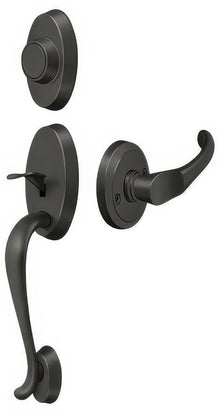 Deltana PRRHDCHU Riversdale Dummy Handleset with Chapelton Door Lever