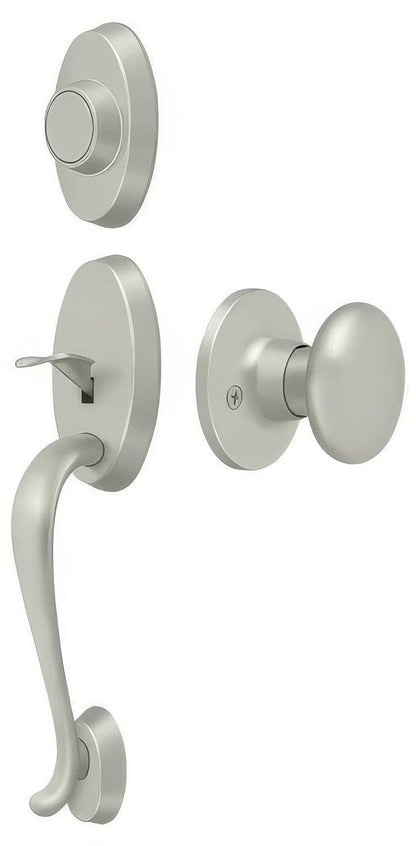 Deltana PRRHDRKU Riversdale Dummy Handleset with Round Dummy Knob.