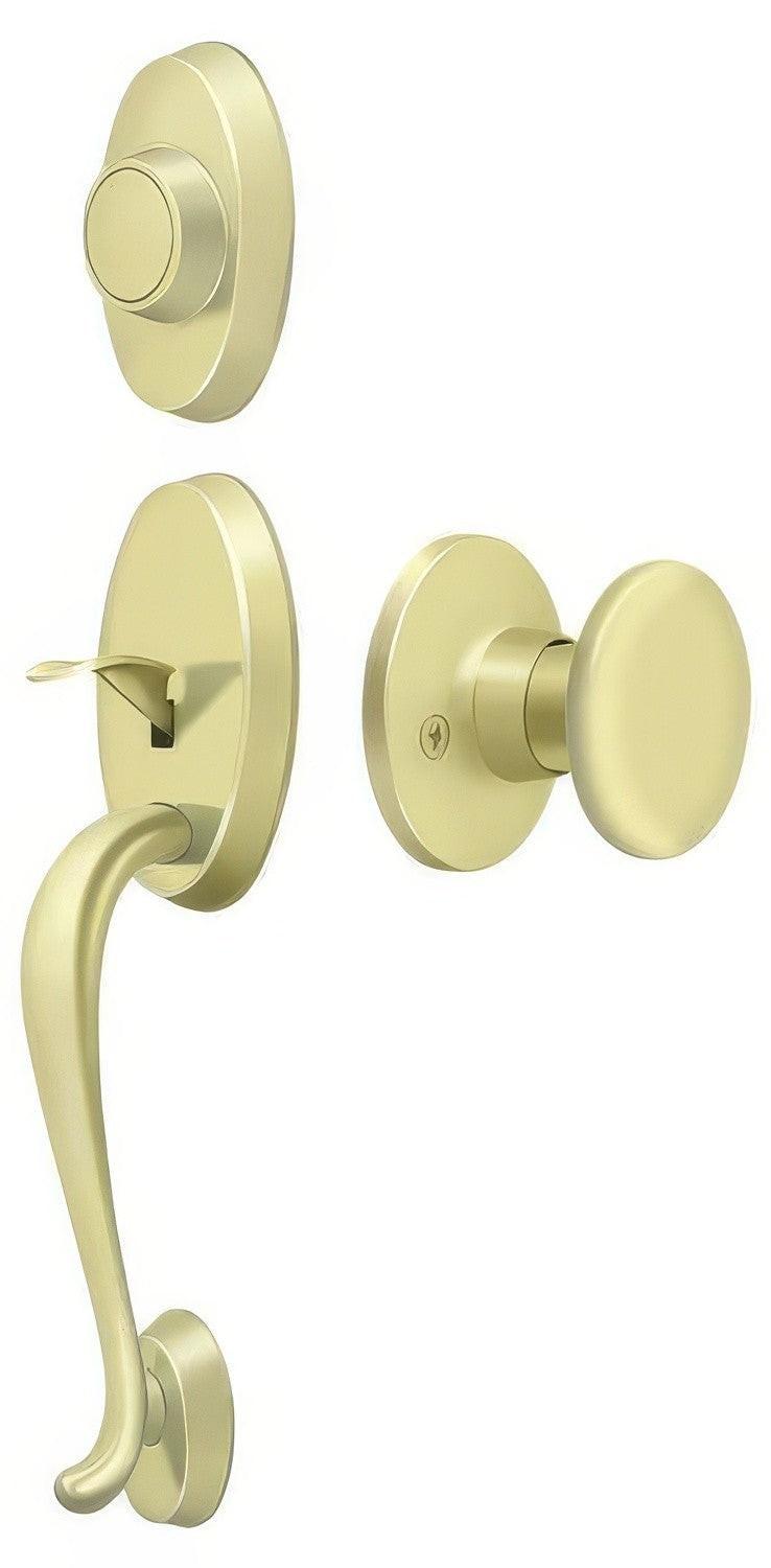 Deltana PRRHDRKU Riversdale Dummy Handleset with Round Dummy Knob.