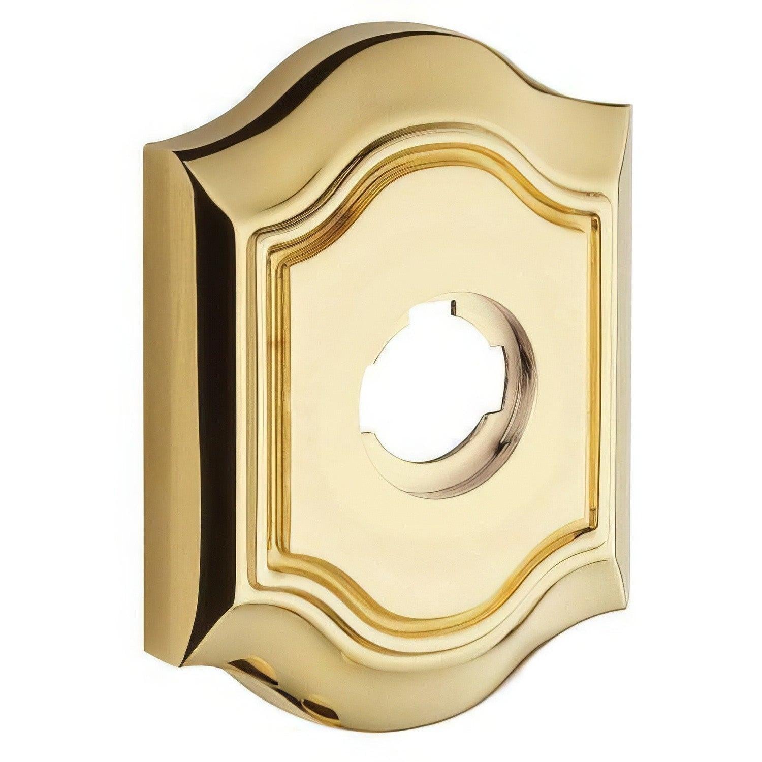 Baldwin R027.PV Pair of 3.25" Height Bethpage Privacy Rosettes.