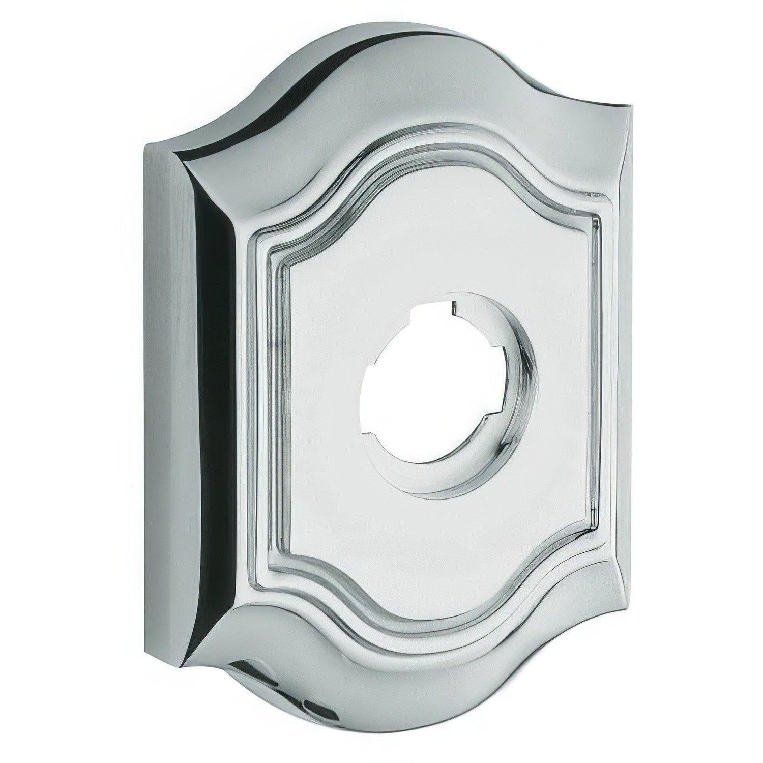 Baldwin R027.PV Pair of 3.25" Height Bethpage Privacy Rosettes.