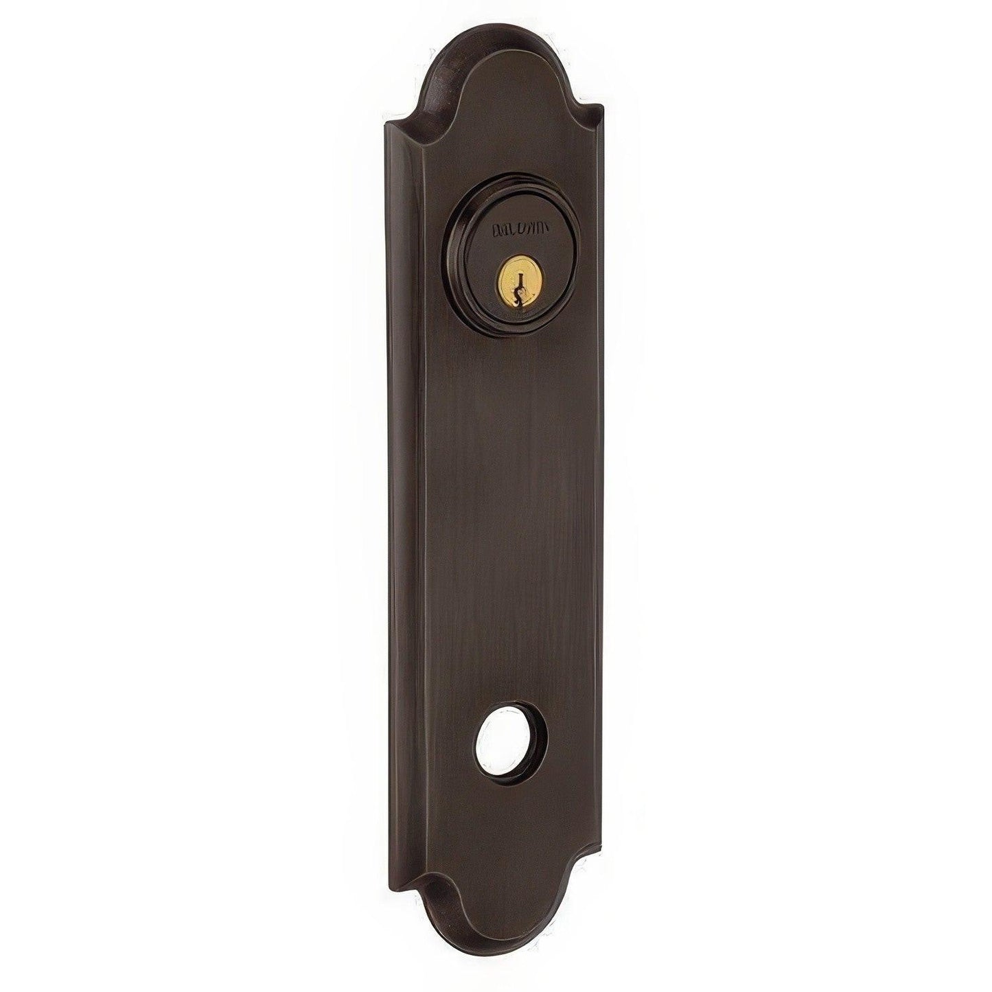 Baldwin R032.PV Pair of 10.53" Height Arch Privacy Rosettes
