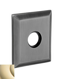 Baldwin R033.PS Pair of 3.225" Height Square Passage Rosettes