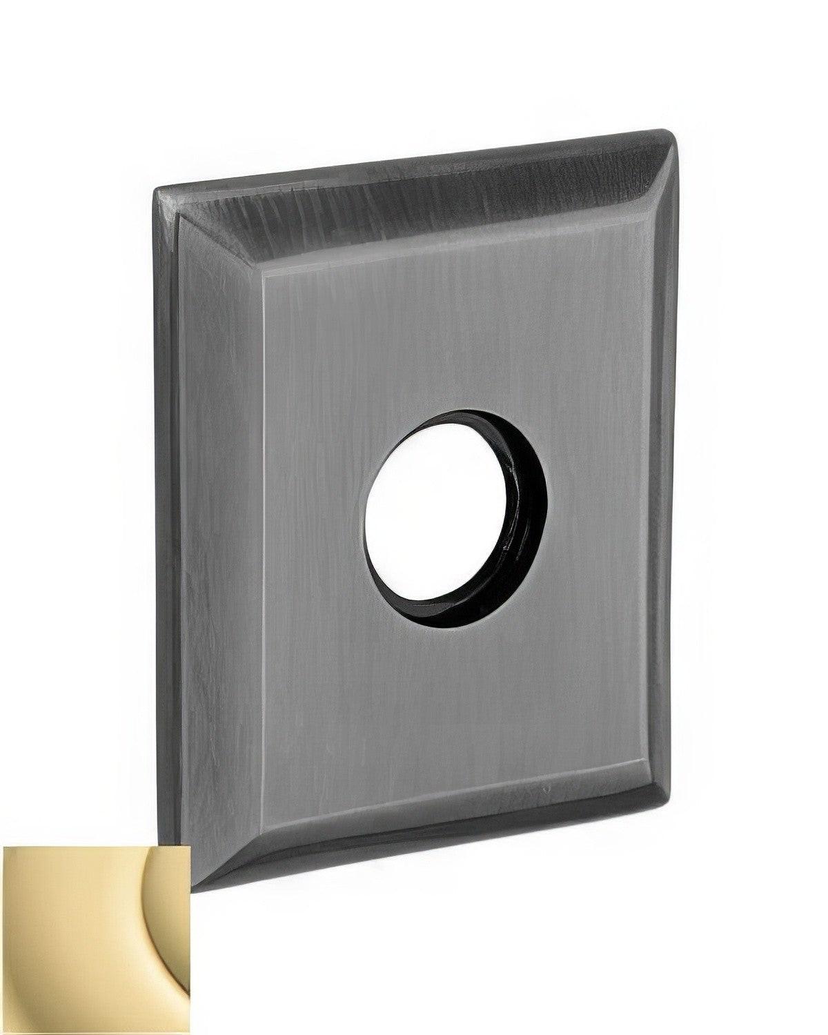 Baldwin R033.PS Pair of 3.225" Height Square Passage Rosettes