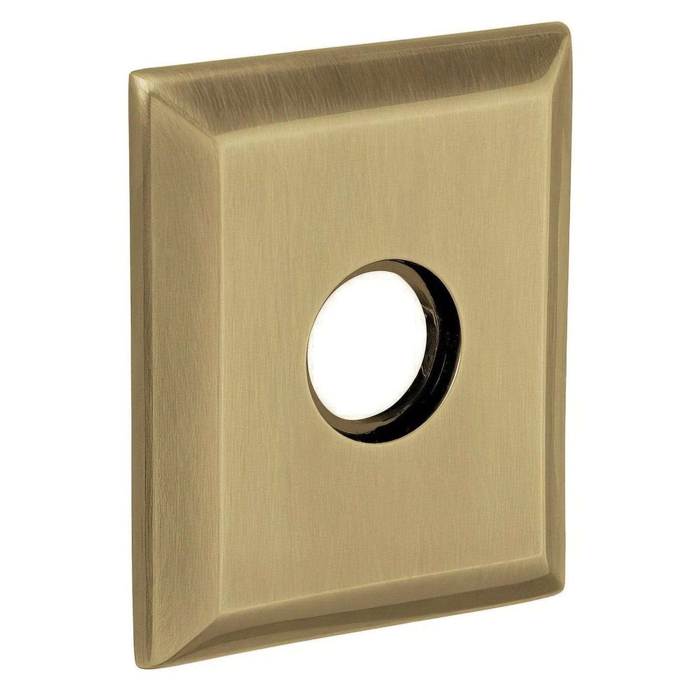 Baldwin R033.PV Pair of 3.225" Height Square Privacy Rosettes