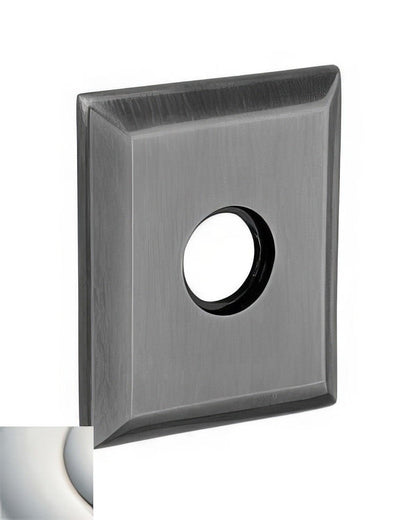 Baldwin R033.PS Pair of 3.225" Height Square Passage Rosettes