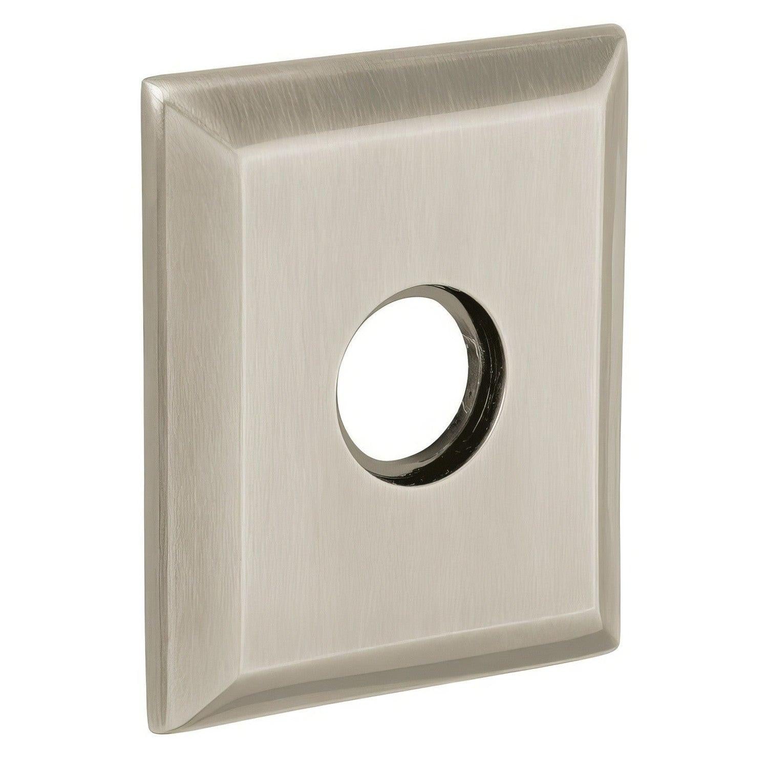 Baldwin R033.PV Pair of 3.225" Height Square Privacy Rosettes