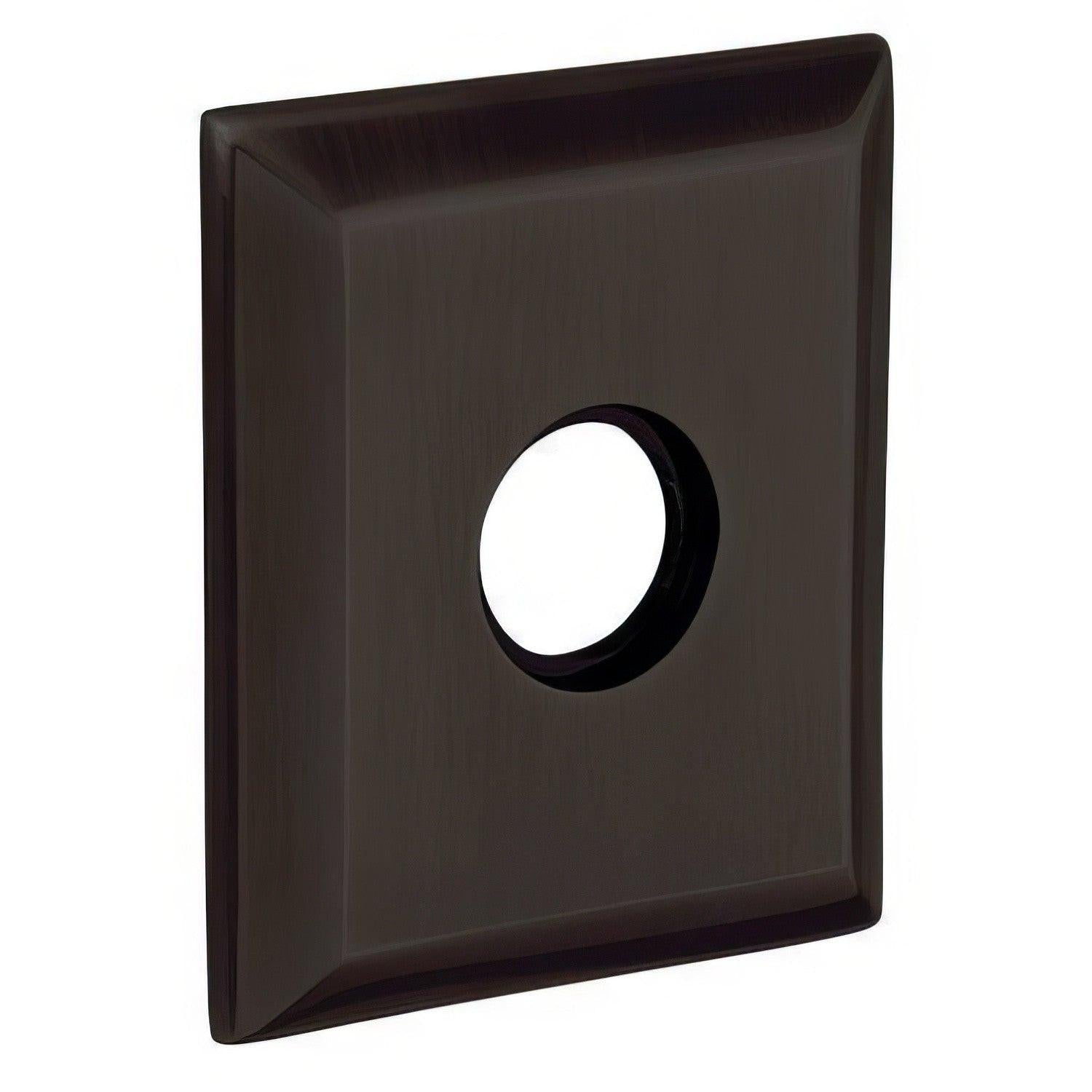 Baldwin R033.PV Pair of 3.225" Height Square Privacy Rosettes