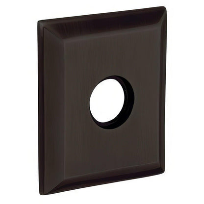 Baldwin R033.PV Pair of 3.225" Height Square Privacy Rosettes