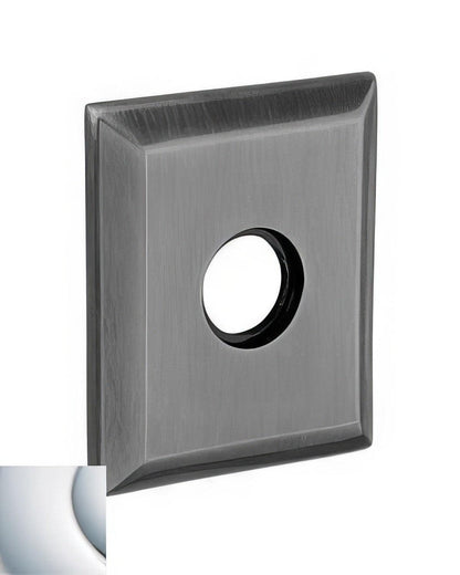 Baldwin R033.PS Pair of 3.225" Height Square Passage Rosettes