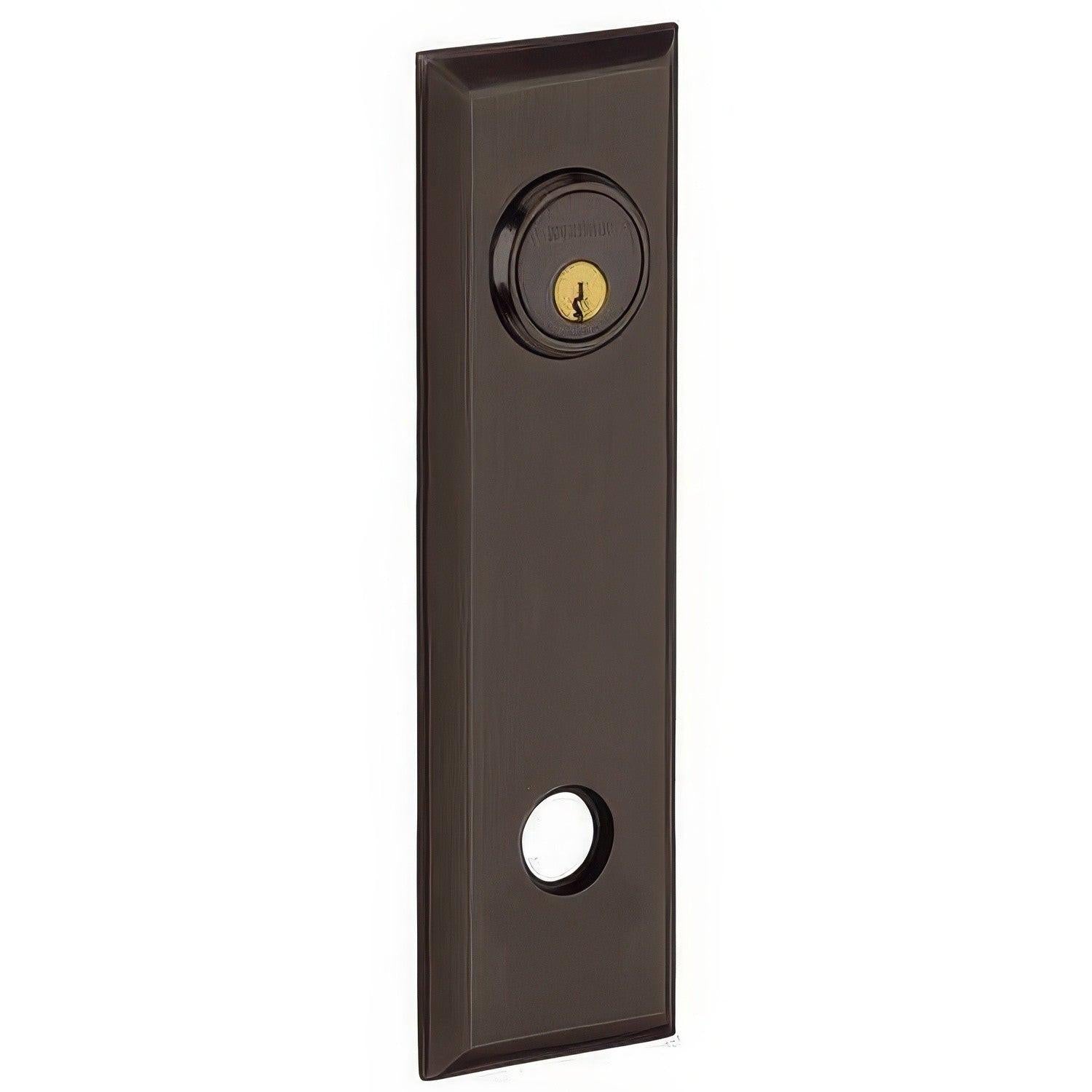 Baldwin R035.LPV Individual 9.4" Height Square Left Hand Privacy Rosette