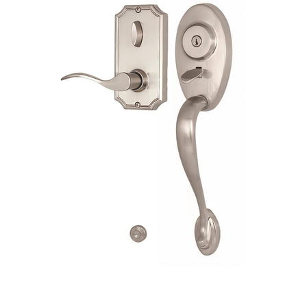 Weslock R1441-U-SL2D Bordeau Panic Proof Keyed Entry with Bordeau Right Hand Door Lever