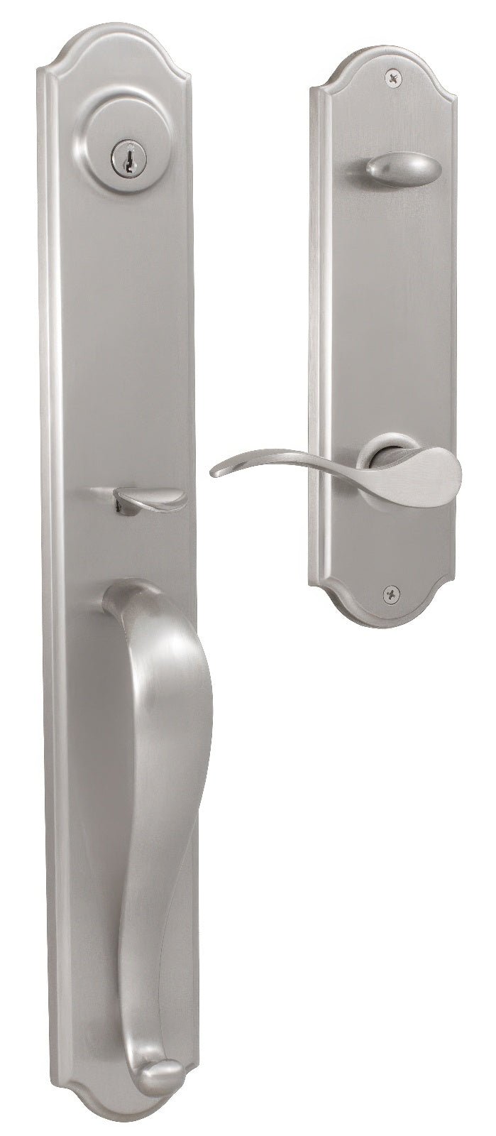 Weslock R6645-U-0020 Philbrook Dummy Handleset with Bordeau Right Hand Door Lever.