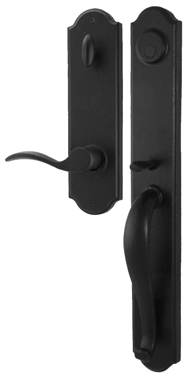 Weslock R7685-H-0020 Wiltshire Dummy Handleset with Carlow Right Hand Door Lever.