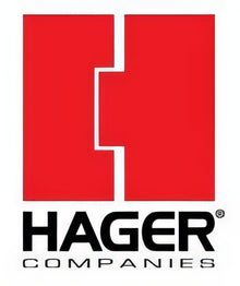 Hager RC127931 3.5" x 3.5" 1/4" Radius Full Mortise Plain Bearing Hinge