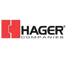Hager RC12794 4" x 4" 1/4" Radius Full Mortise Plain Bearing Hinge