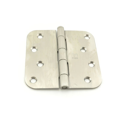 Hager RC1542-4 4" x 4" Full Mortise 5/8" Radius Corner Plain Bearing Hinges