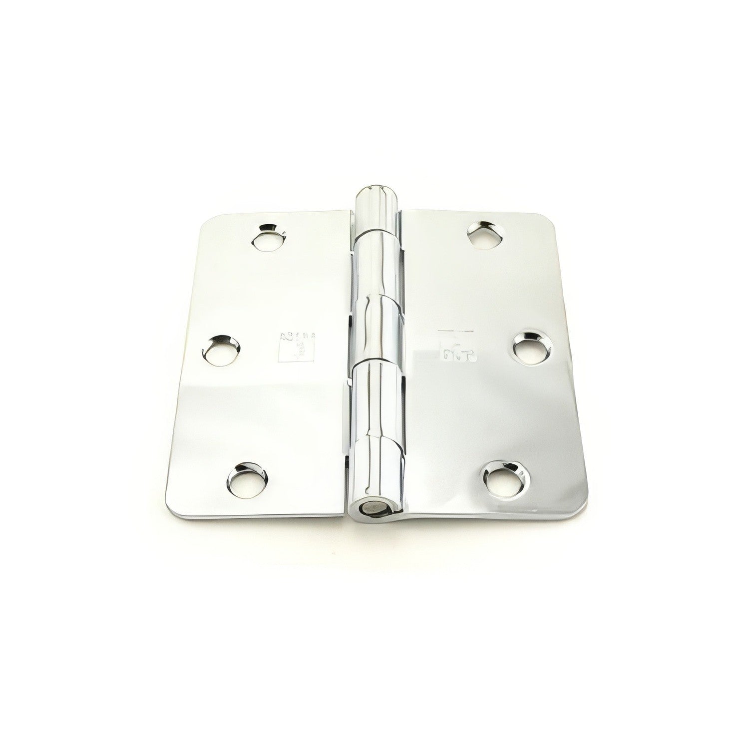 Hager RC174131 3.5" x 3.5" 1/4" Radius Full Mortise Residential Plain Bearing Hinge