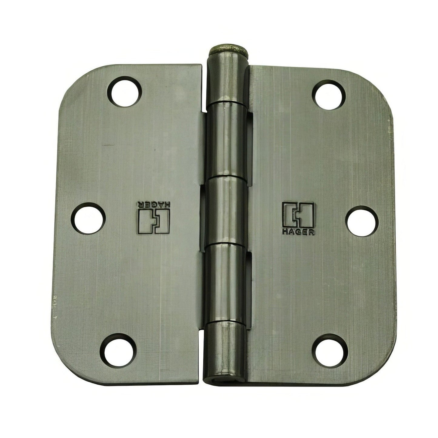 Hager RC1842312 3-1/2" Steel Full Mortise Hinge with 5/8" Radius Corners