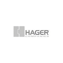 Hager RC18434 4" x 4" Mortise Residential 5/8" Radius Corners Plain Bearing Hinges