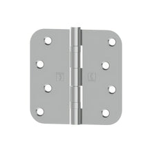 Hager RCBB18424 4 x 4 Inch Round Corner Ball Bearing Full Mortise Residential Hinge.