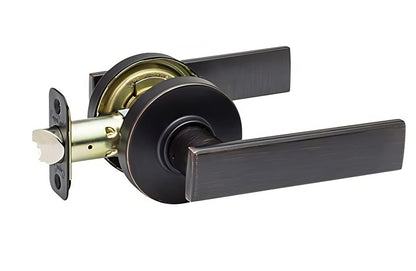 Copper Creek RL2220-RND Remi Passage Lever Set with Round Rose