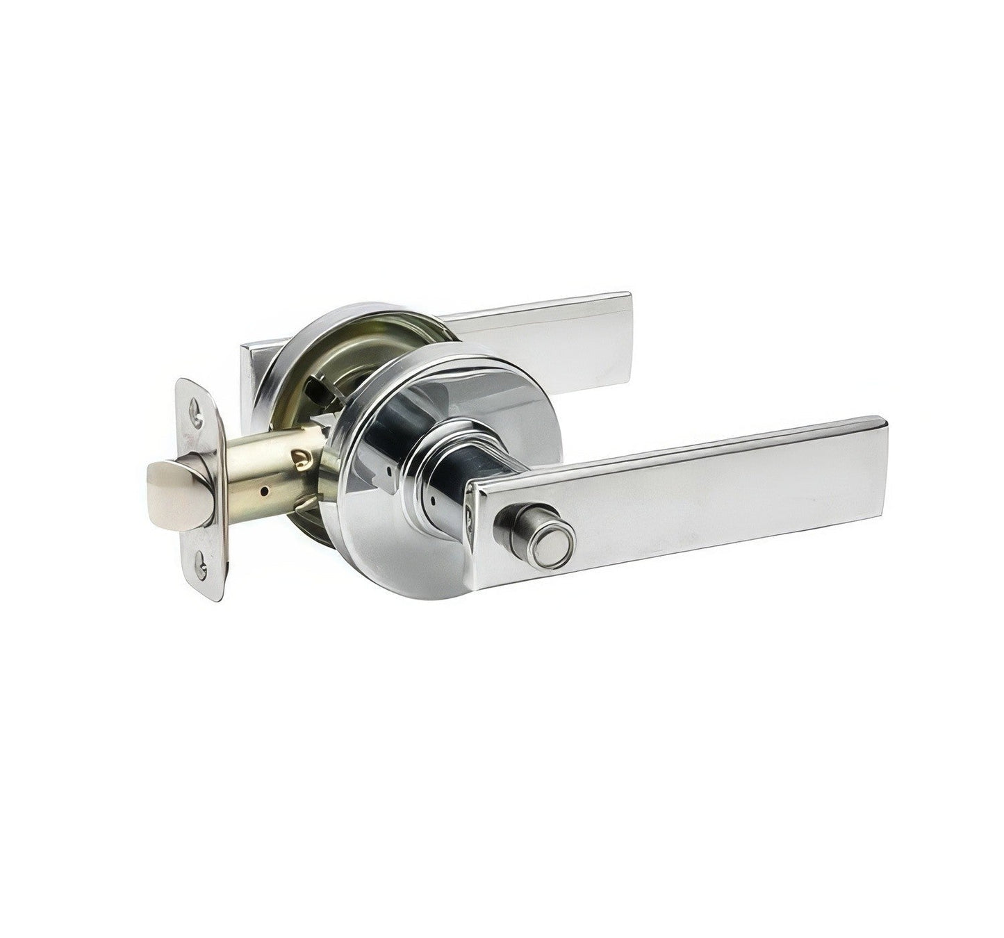 Copper Creek RL2231-RND Remi Privacy Door Lever Set with Round Rose.