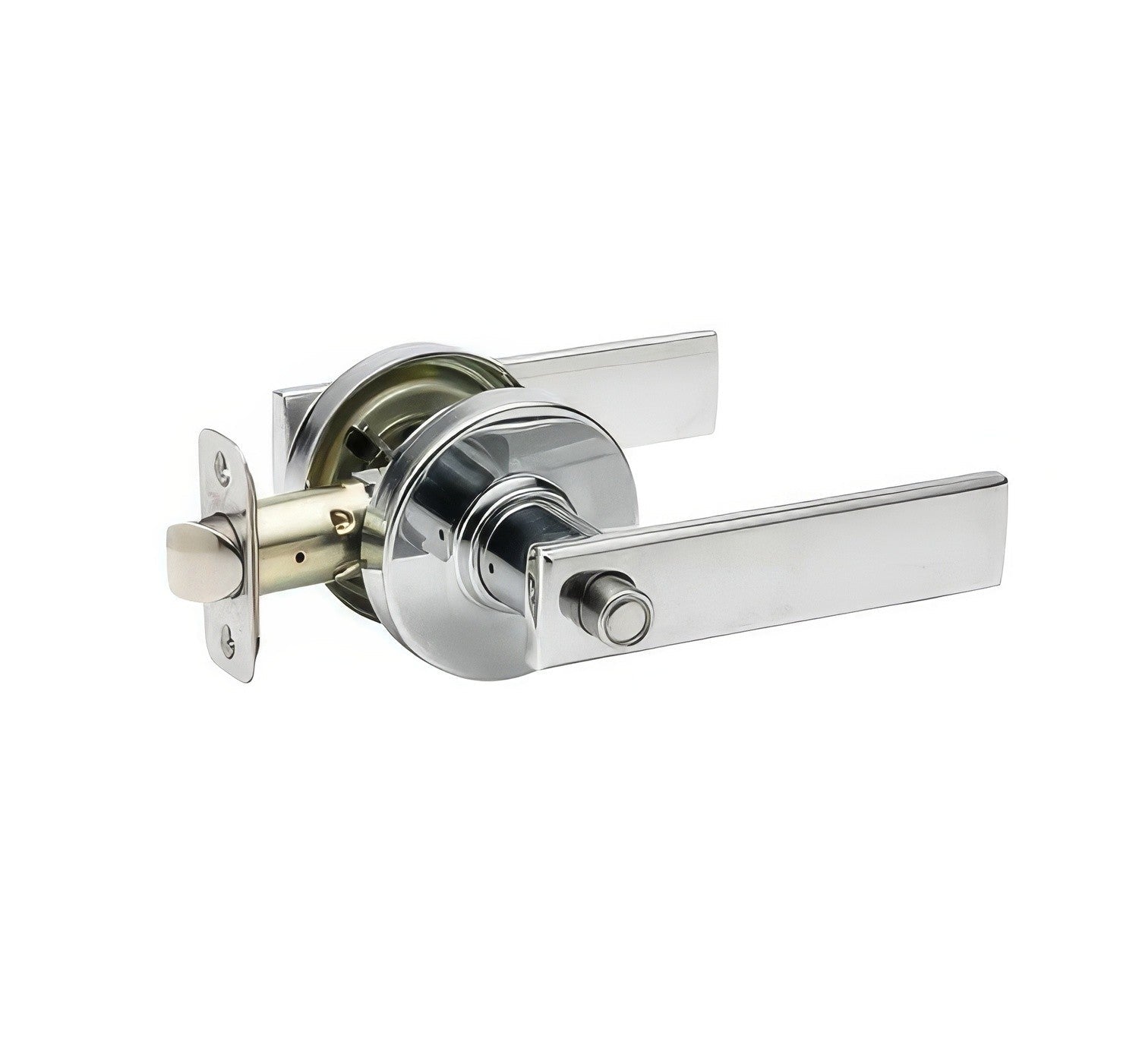 Copper Creek RL2231-RND Remi Privacy Door Lever Set with Round Rose.