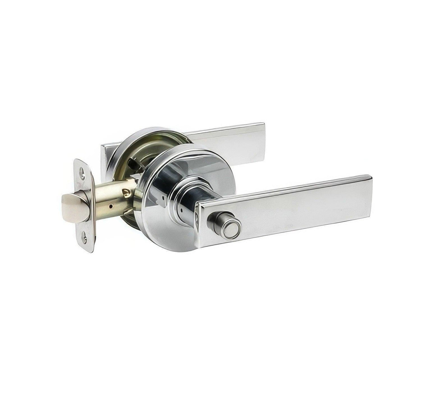 Copper Creek RL2231-RND Remi Privacy Door Lever Set with Round Rose.