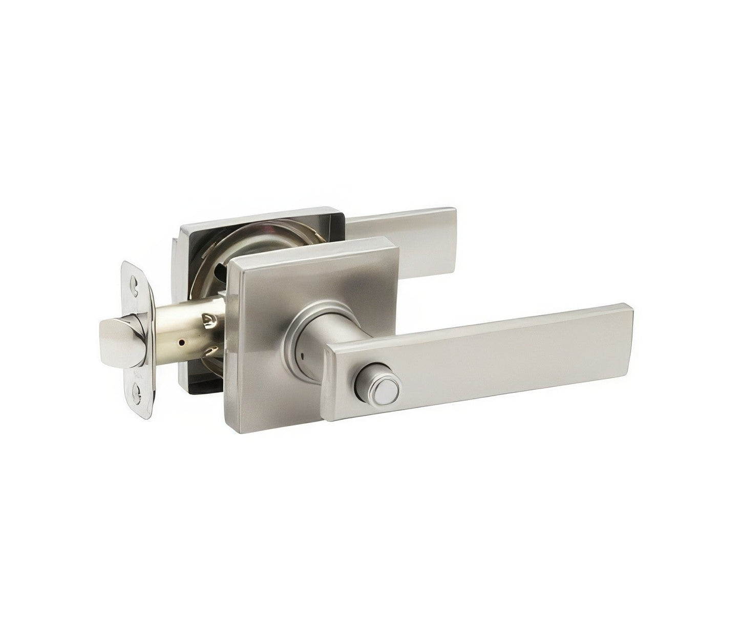 Copper Creek RL2231 Remi Privacy Door Lever Set with Square Rose.
