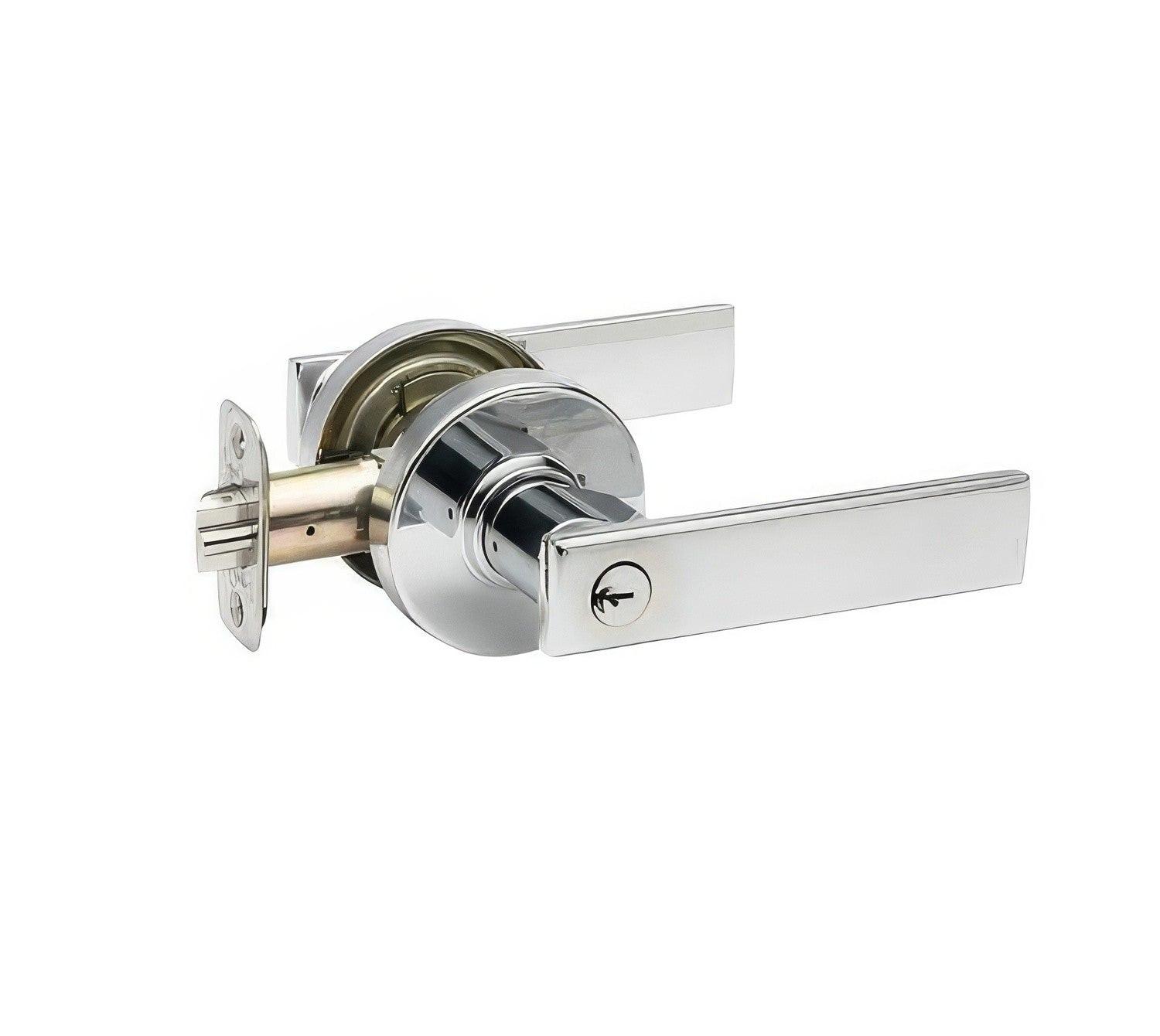 Copper Creek RL2240-RND Remi Single Cylinder Keyed Entry Door Lever.