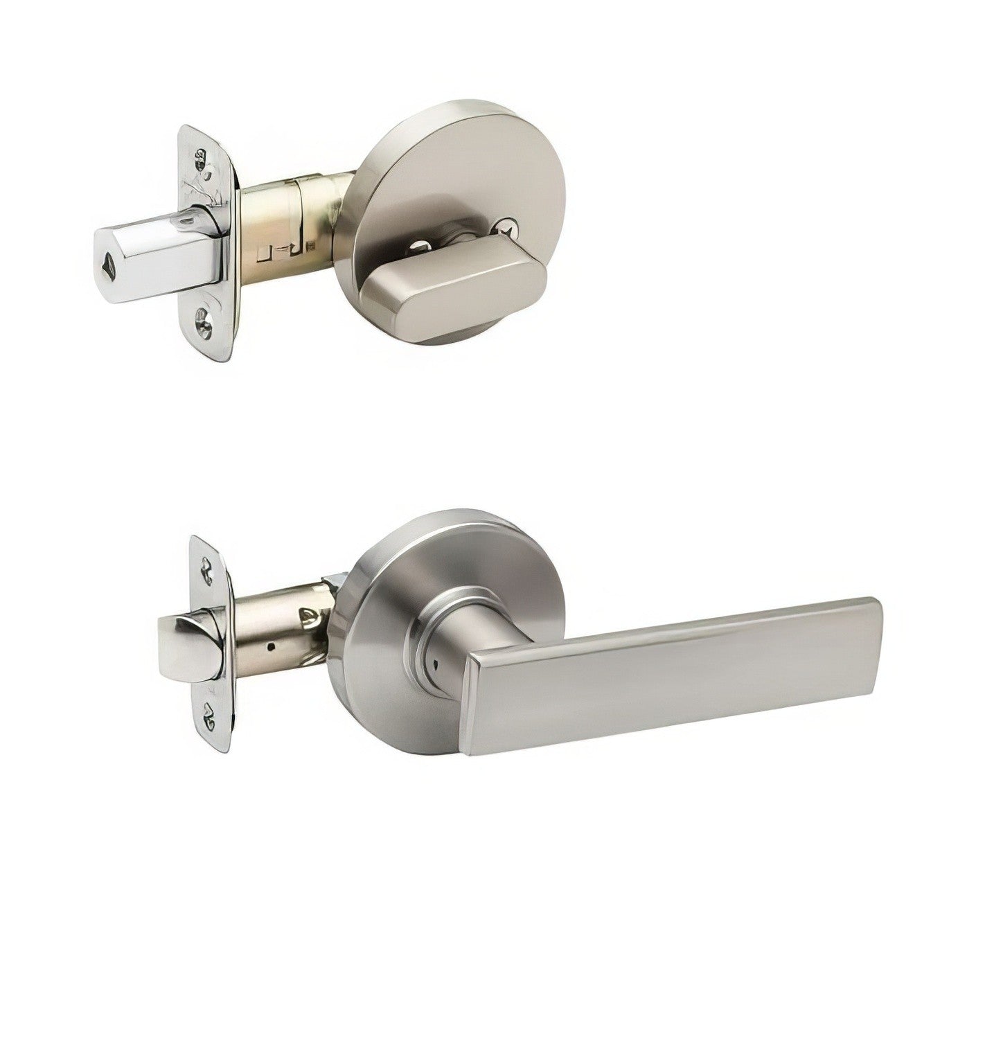 Copper Creek RL2810-RND Remi Single Cylinder Interior Door Handleset with Round Rose
