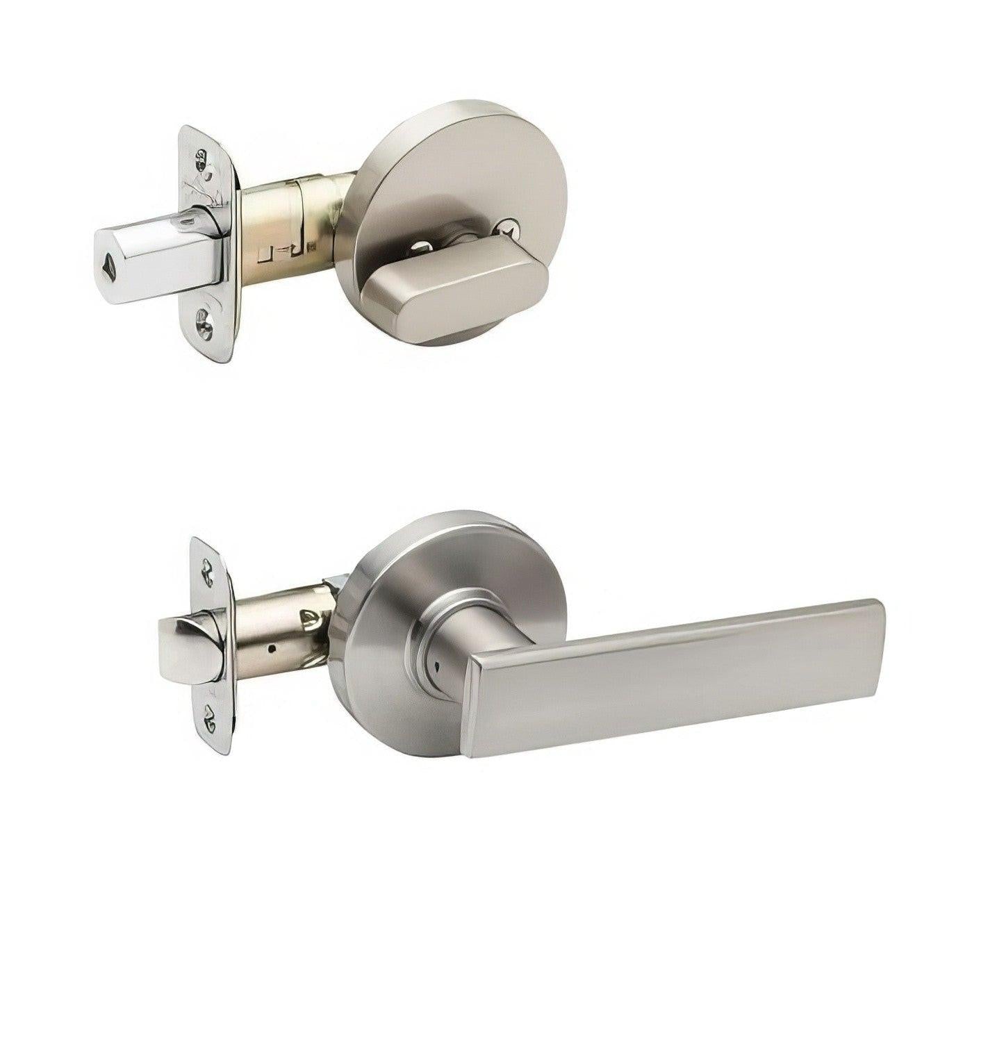 Copper Creek RL2810-RND Remi Single Cylinder Interior Door Handleset with Round Rose.