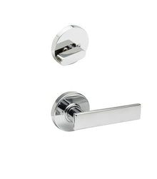 Copper Creek RL2890-RND Remi Dummy Interior Door Handleset with Round Rose