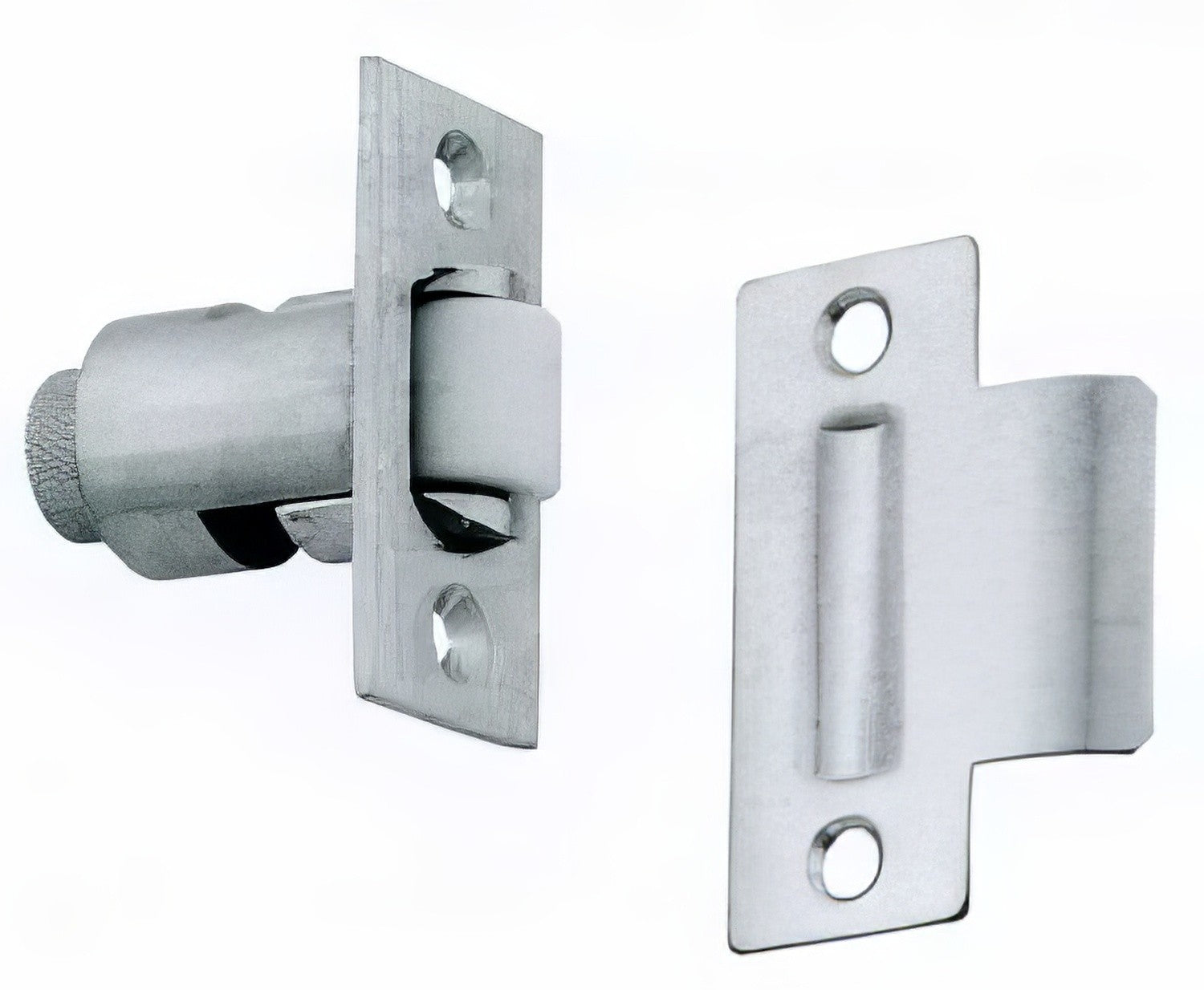 Ives RL32 Brass or Stainless Steel Roller Latch 1-1/8" W x 2-1/4" L Strike Plate.