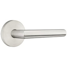 Emtek S20002STTSSLH Stuttgart Lever Left Hand 2-3/8" Backset Privacy with Disk Rose Brushed Stainless Steel Finish.