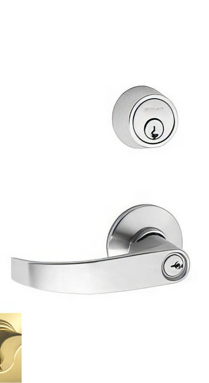 Schlage Commercial S251PD-NEP Neptune Double Locking Keyed Entry Door Lever