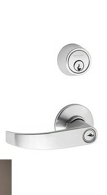 Schlage Commercial S251PD-NEP Neptune Double Locking Keyed Entry Door Lever